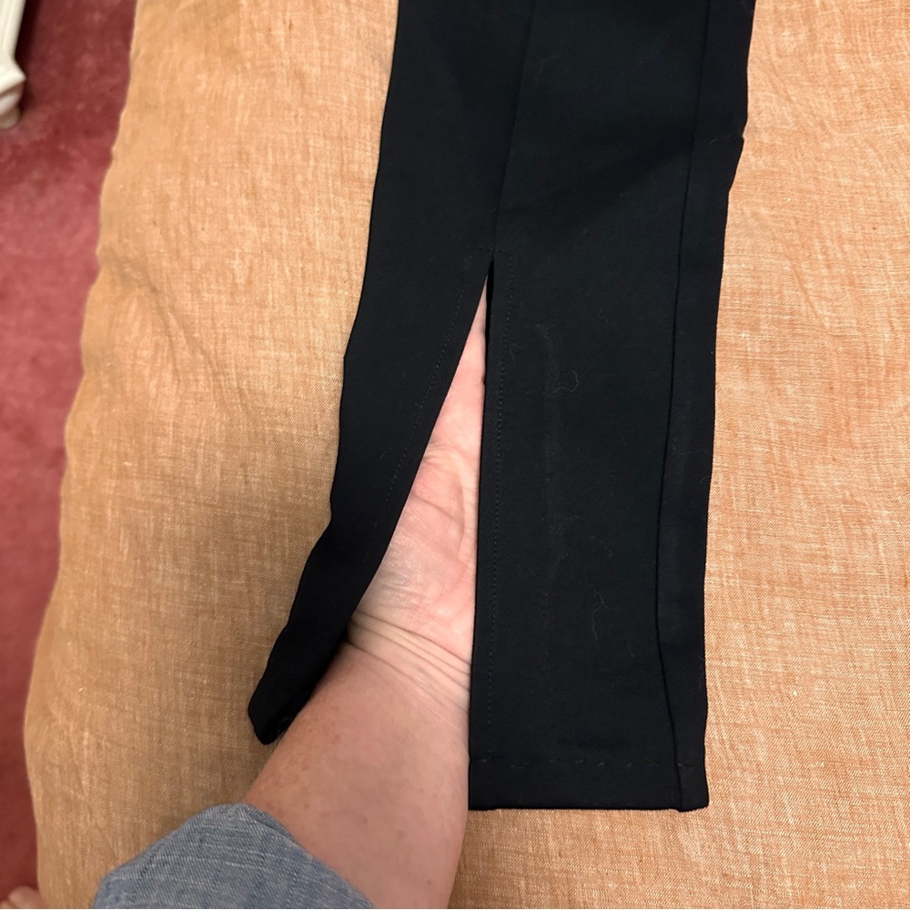 Eloquii Black Flawless High-Waist Leggings with split at ankle size 18 - Picture 8 of 8